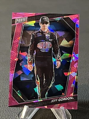 2023 Panini The National VIP /75 Jeff Gordon Pink Ice Prizm #67 - Image 1 of 2