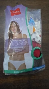NWT Hanes 8 Ultimate Cotton Comfort 5pr Briefs Underwear 124790 - Picture 1 of 2