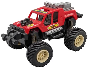 Super Turbo Rough Terrain 4x4 Vintage 1986 Monster Truck 7” New-Ray-Free Ship. - Picture 1 of 12