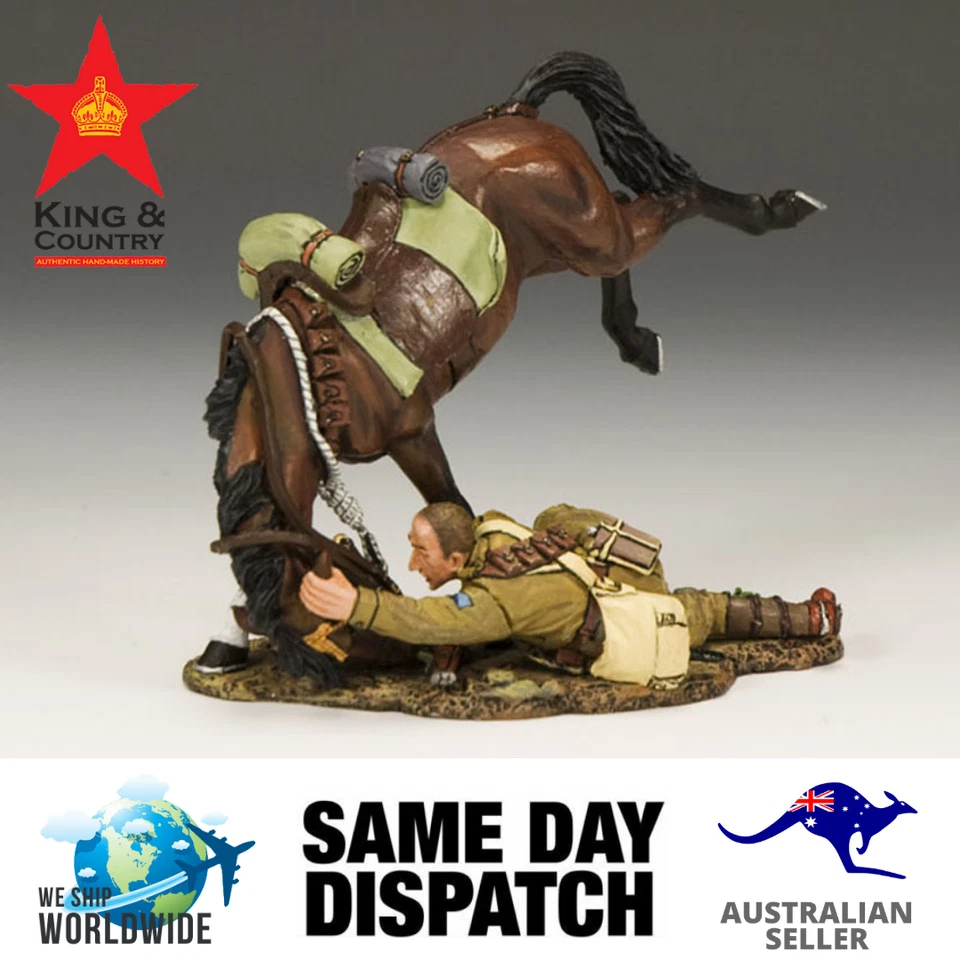 King & Country AL024 Collapsing Horseman Sin usar, en caja retirado Foto 1 de 1