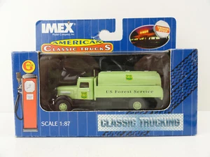 Imex Classic Trucking 1/87 (HO Scale) Peterbilt Tank Truck (US Forest Service) - Picture 1 of 8