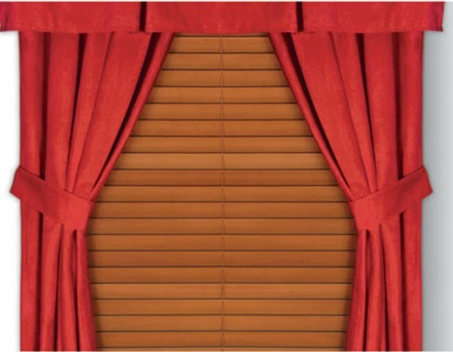 NUEVO Cortina Micro Gamuza 82" x 63" incluye 2 paneles con lazos Naranja Quemado  Foto 1 de 1