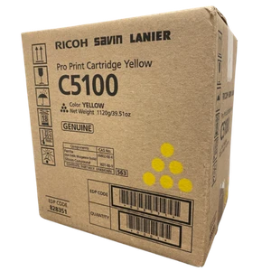 Yellow Ricoh C5100s Toner Cartridge (828351) Genuine - Picture 1 of 5