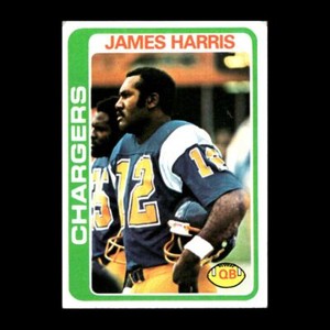 James Harris 1978 Topps San Diego Chargers #17 R308A 9