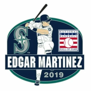 2019 EDGAR MARTINEZ SEATTLE MARINERS BASEBALL HALL OF FAME OFFICIAL PIN HTF - Picture 1 of 1