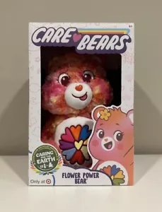 CARE BEARS Flower Power Bear Plush Target Exclusive NEW 2024 - Picture 1 of 3