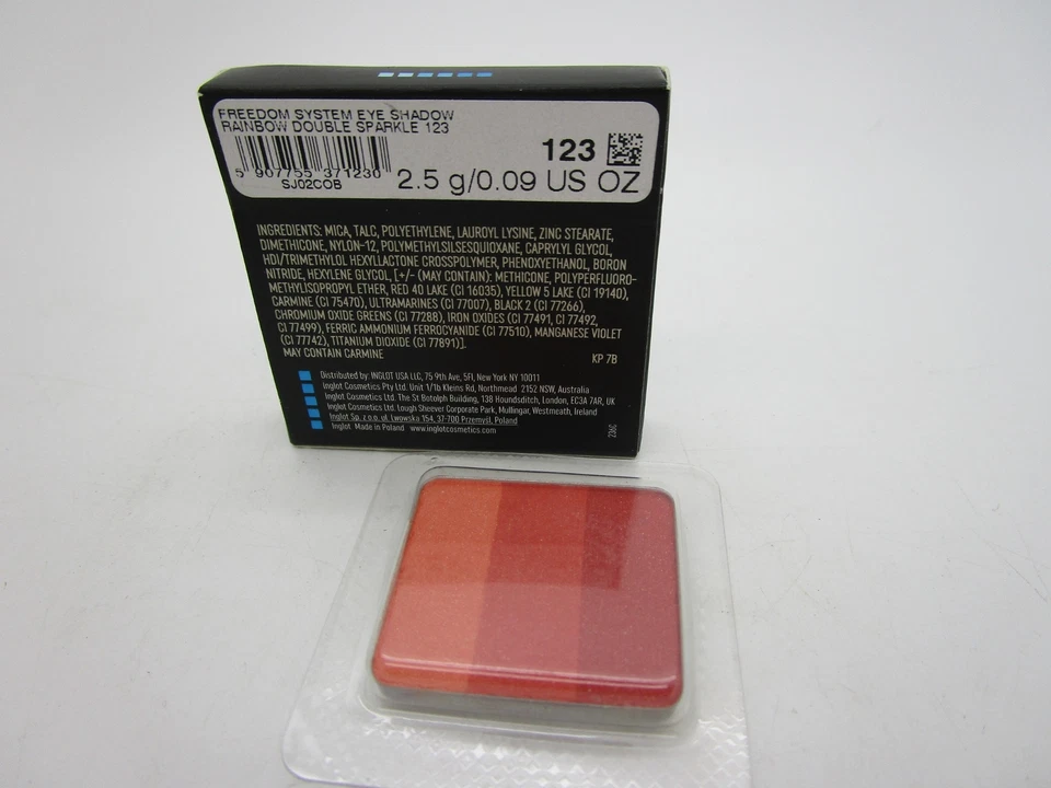 Тень: 123 INGLOT Freedom System тени для век радужные двойной блеск - Изображение 1 из 1