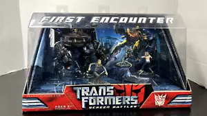 Transformers 2007 First Encounter Barricade, Frenzy, Sam, Mikaela Display Pack - Picture 1 of 9
