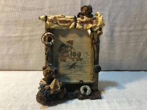 Boyds Bear Bearstone Bailey Life as a Daring Adventure Picture Frame 27354 - Picture 1 of 4