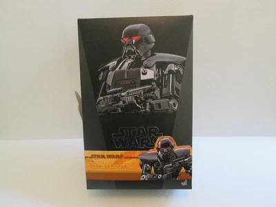 Hot Toys Star Wars The Mandalorian Dark Trooper TMS032, caja abierta Foto 1 de 4