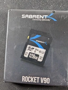 Sabrent Rocket CFX CFexpress Type B Memory Card 128G - Picture 1 of 3