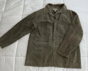 Ruff Hewn 100% Leather Men’s Jacket Brown Size L - Picture 1 of 10