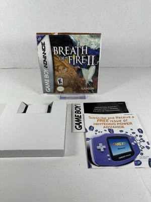 Breath Of Fire 2 Gameboy Advance GBA Authentic BOX ONLY - NICE! - Image 1 of 2