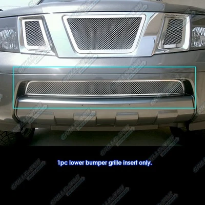 Parachoques Pathfinder 2005-2021 Frontier/05-07 malla cromo billet rejilla inserto Foto 1 de 3