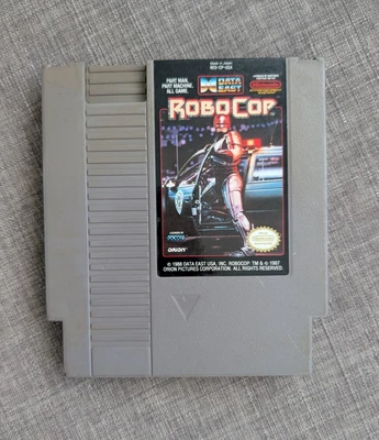 Robocop (Nintendo Entertainment System NES, 1989) CART - TESTED - Image 1 of 2