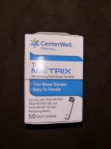 TRUE METRIX TESTS STRIPS 50 CT- Exp. 11-30-2026 (1 Box) New Sealed - Picture 1 of 6