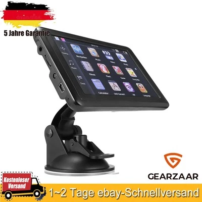 Navi Navigationsgerät 5 Zoll EU Karten GPS-Navigation Navigation 8G+128MB - Bild 1 von 4