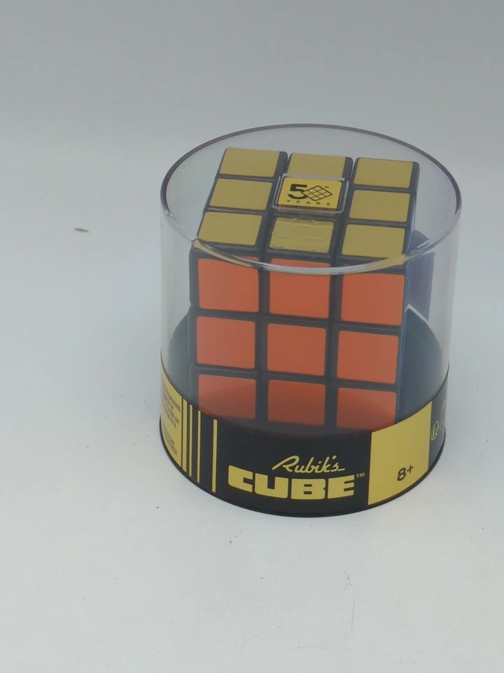 Genuine Rubik’s Cube 50th Anniversary Special Retro Edition Factory Sealed - Image 1 of 4