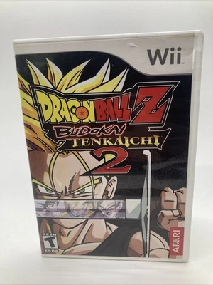 Dragon Ball Z: Budokai Tenkaichi 2 (Nintendo Wii, 2006) No Manual - Image 1 of 4