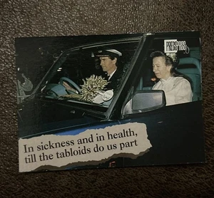 Press Pass Trading Card 1993 #46 Princess Anne Commander Tim Laurence Wedding - Picture 1 of 2
