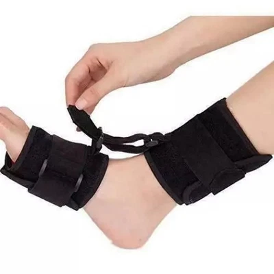 Férula ajustable para pies ortesis corrector de tobillo para hombres y mujeres Foto 1 de 4