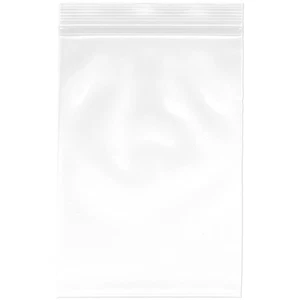 Plymor 5" x 7", 6 Mil Industrial Duty Zipper Reclosable Plastic Bags - Picture 1 of 3