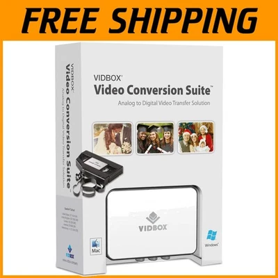 Lightweight Video Capture Suite for Quick VHS and Camcorder Transfers - Ages 5+ - Image 1 of 4