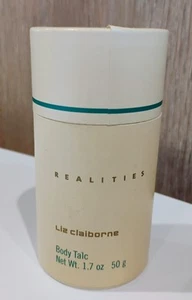 Polvo de talco corporal Vintage Realities by Liz Claiborne 1,7 OZ 50 g sellado de fábrica - Imagen 1 de 8