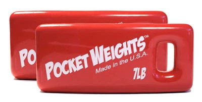 Pesas de bolsillo pesas de buceo 14 lb (2x7 lb). Envío prioritario USPS gratuito. Foto 1 de 4