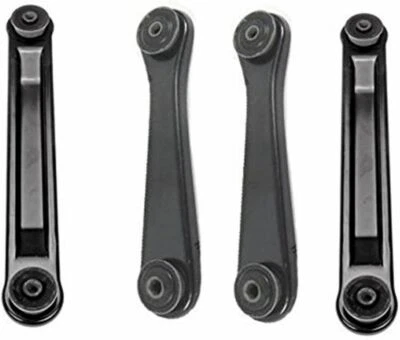 全新 Trailing Arms 4 件套 后发球杆 LH 和乘客 右侧 上下 BK — 第 1/3 张图片