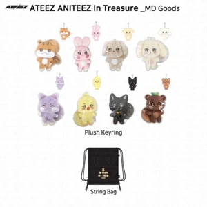ATEEZ ANITEEZ In Treasure POP UP Store Official MD Plush Keyring KPOP K-POP - Picture 1 of 21