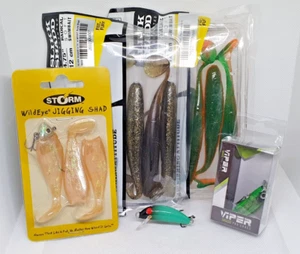 Lotto di 4 esche Lago Trota Bass + 1 Real Winner Originale Nuovo - EF187 - Picture 1 of 13