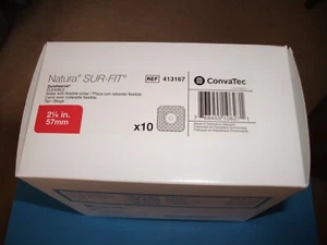 ONE NEW BOX OF 10CT. 413167 ConvaTec Natura Sur-Fit Durahesive FLEXIBLE WAFER. - Picture 1 of 2