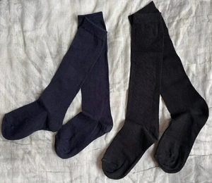 pack of 5 x kids socks boys girls school uniform /casual black Blue Cotton rich - Picture 1 of 1