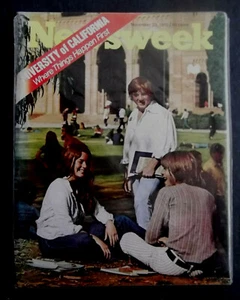 Newsweek Magazine November 23 1970 - University of California - Picture 1 of 1