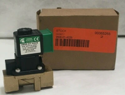 SPARTAN SCIENTIFIC 3500-01-4229, SOLENOID VALVE, 3/8" NPT, 230 PSI - Image 1 of 4