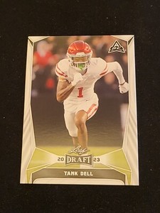 2023 Leaf Draft - Tank Dell #38 (RC) Houston Texans, Houston Cougars