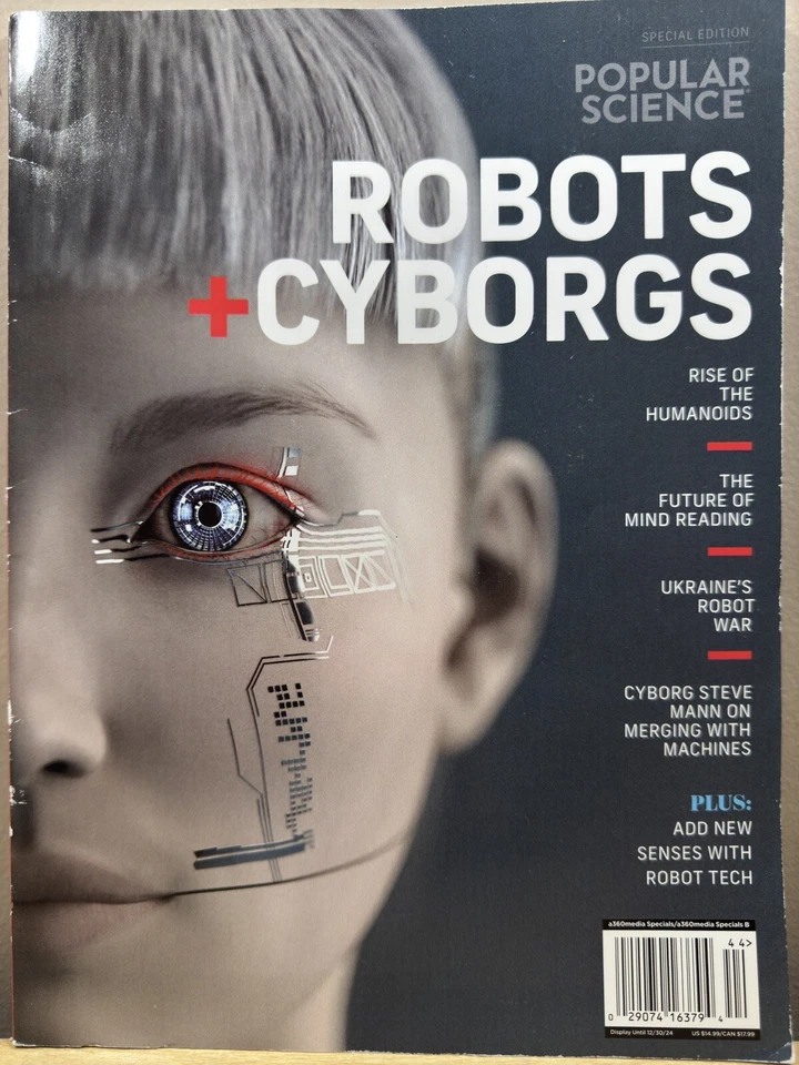 Popular Science Special Robots Cyborgs Magazine 2024 - Image 1 of 1