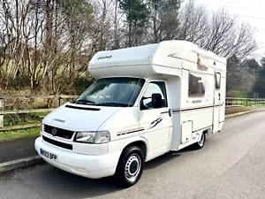 2003 VW T4 2.5 TDi COMPASS CALYPSO MOTORHOME, 2 BERTH, REAR KITCHEN, 46K MILES - Picture 1 of 14