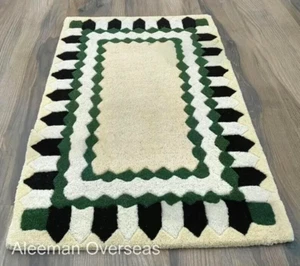 Hand Tufted Ryleigh Mint Wool Handmade Colorful Area Rugs Home Decor Living Room - Picture 1 of 5