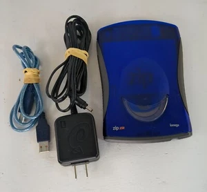 Clé USB externe iomega Zip Z250USBPCM avec USB et cordon d'alimentation - TESTÉ - Photo 1/6