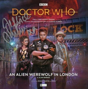 Doctor Who Audio: An Alien Werewolf in London - Signed by JESSICA MARTIN - Picture 1 of 1