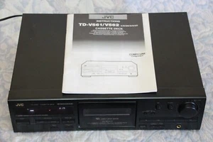 JVC TD-V562 / 3 Head / 3 Motor Kassettendeck Deck Tapedeck in gutem Zustand / BA - Imagen 1 de 13