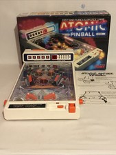 Vintage Tomy Atomic Pinball Arcade Action Flipper Pinball Machine. Retro