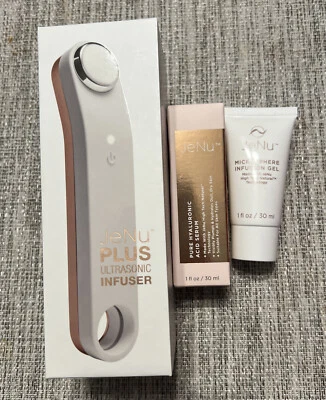 PAQUETE infusor ultrasónico JeNu Plus con gel de infusión y ácido hialurónico A5 Foto 1 de 3