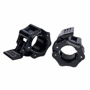 Diamond Coppia Ferma Pesi A Collare In Abs diametro 30 Mm Nero - Bild 1 von 3