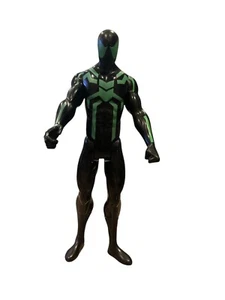 Marvel Titan Hero Series Big Time Spider-Man 12" Figure Green 2014 Hasbro Toy - Picture 1 of 4