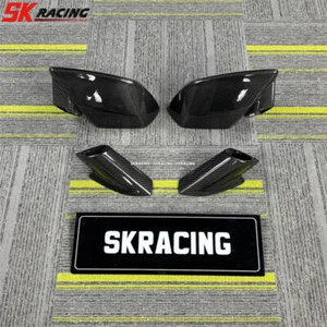 Tapa de cubierta de espejo retrovisor lateral de fibra de carbono seca para Lamborghini Huracan LP580/610 reemplazar - Imagen 1 de 16