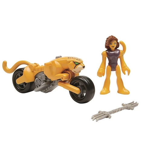 Imaginext Wonder Woman Cheetah & Cycle Action Figures Fisher-Price Cover