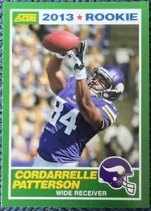 2013 Panini Score Football 25th Anniversary Rookie RC 3 Cordarrelle Patterson SP - Bild 1 von 2